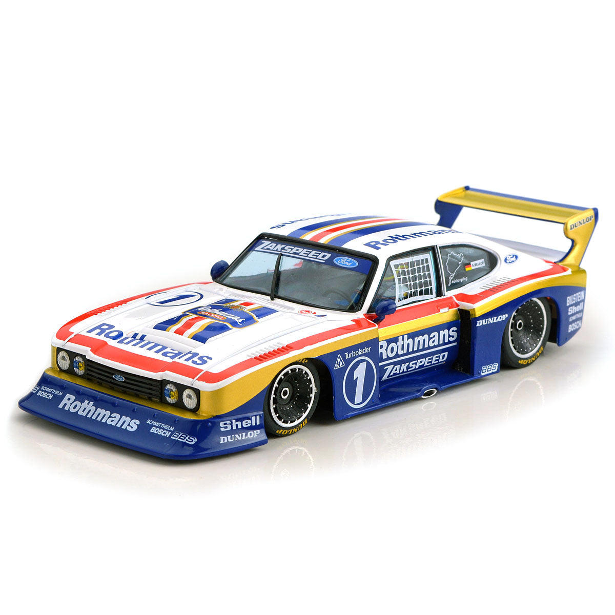 Racer Sideways Ford Capri Zakspeed Gr5 Rothmans 1/32 Slot Car