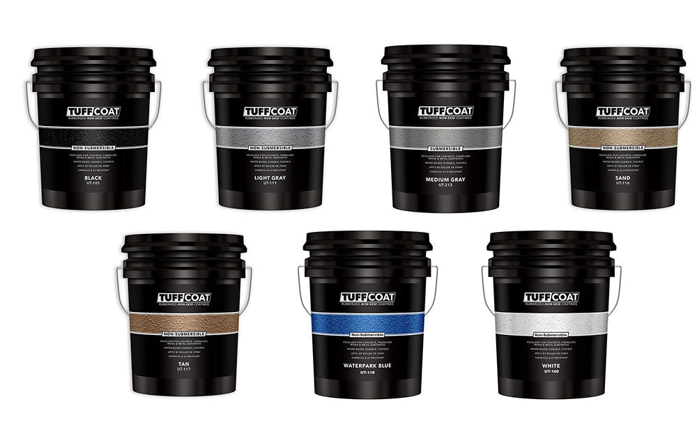 Tuff Coat UT-100 Non-Submersible Non-Skid Coating - Medium Texture