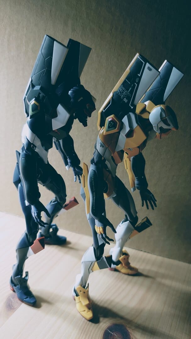 RG「エヴァンゲリオン試作零号機」「正規実用型3号機 ESVシールド