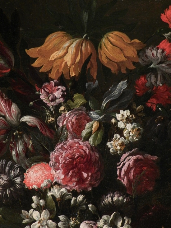 Bodegón de flores, anónimo madrileño del siglo XVII | Pedro