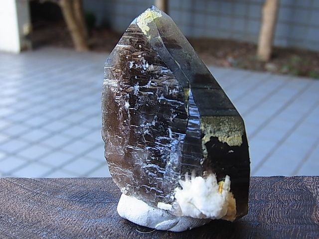 日本産煙水晶（田上笹間ケ岳）ポイント89.3g - パーフェクトストーン