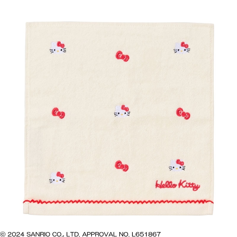 HELLO KITTY ハローキティ ハンドタオル リボン