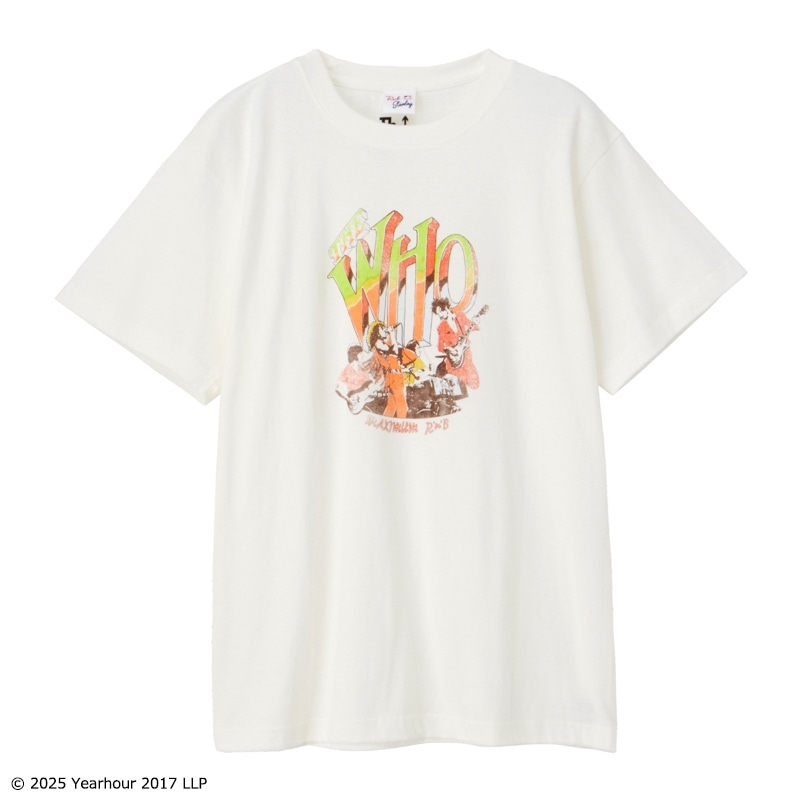 THE WHO / ザ・フー / Tシャツ オフホワイト(オフホワイト): 通常