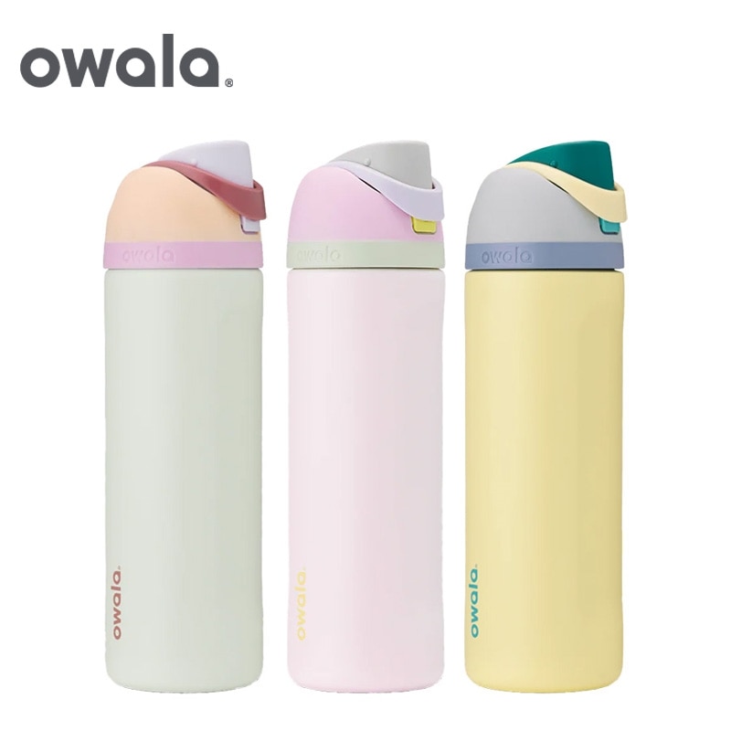 owala オワラ FreeSip ウォーターボトル 24oz(コースタルミスト): 通常