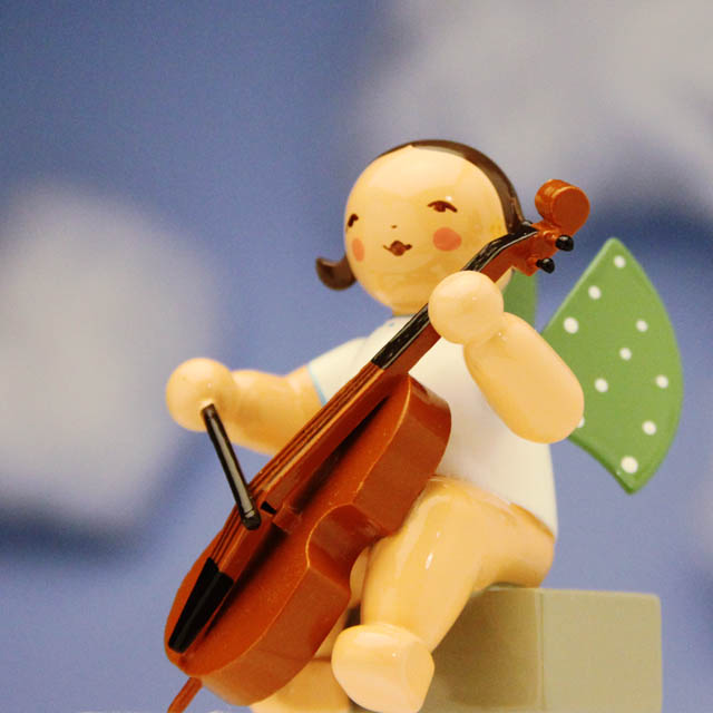 Wendt & Kuehn 天使のオーケストラ 《 チェロ 》 650/7a 音楽雑貨