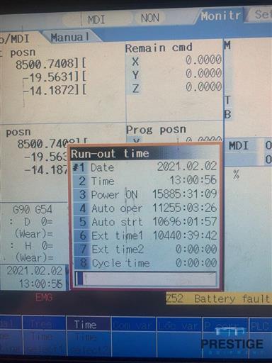 MIGHTY VIPER DZ-3240 CNC Double Column Vertical Machining Center