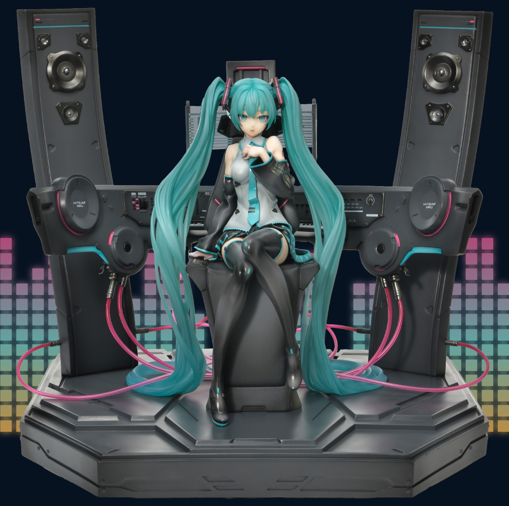 PRISMA WING piapro 初音ミク Art by neco 1/4 スケール完成品