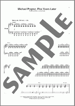 楽譜一覧】Ben Folds Five - ヤマハ「ぷりんと楽譜」