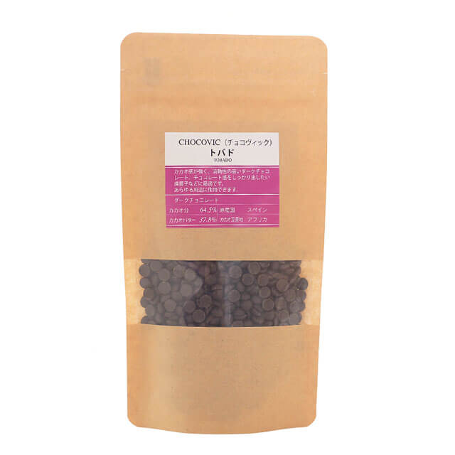 チョコヴィック トバド 64.5% 100g｜プロフーズ オンラインストア