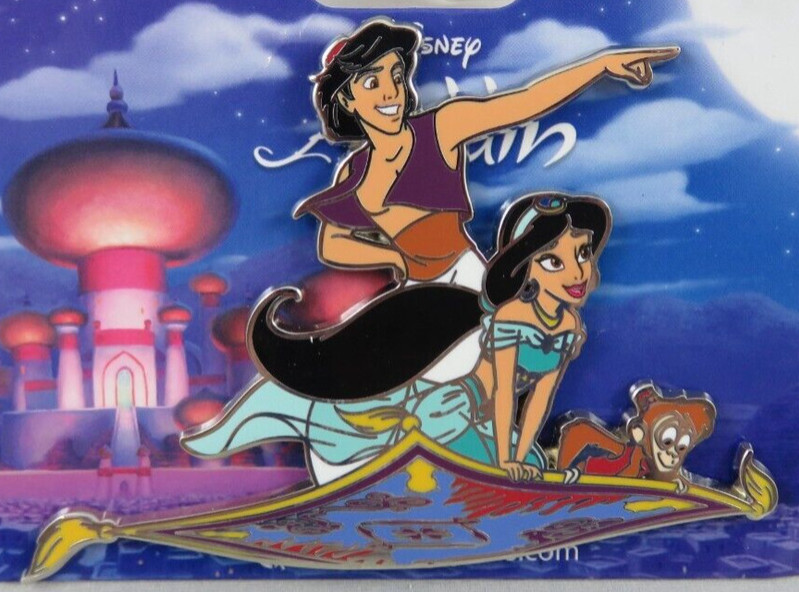 View Pin: DLP - Aladdin - Magic Carpet Ride - Aladdin, Jasmine and Abu