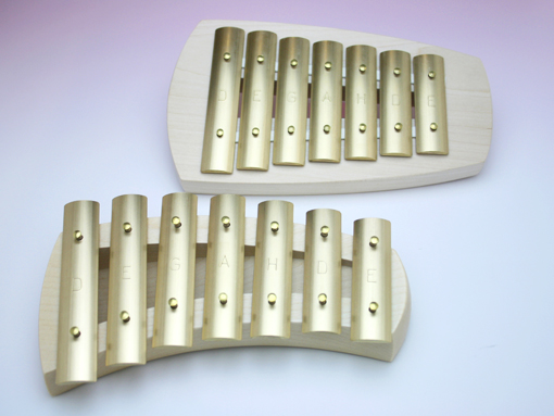 木のおもちゃ カルテット / アウリスグロッケン ペンタトニック7音