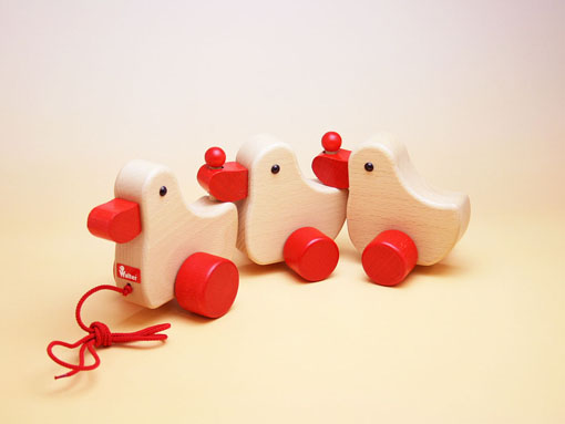 木のおもちゃ カルテット / ヴァルター(ワルター)あひるの家族|ニック