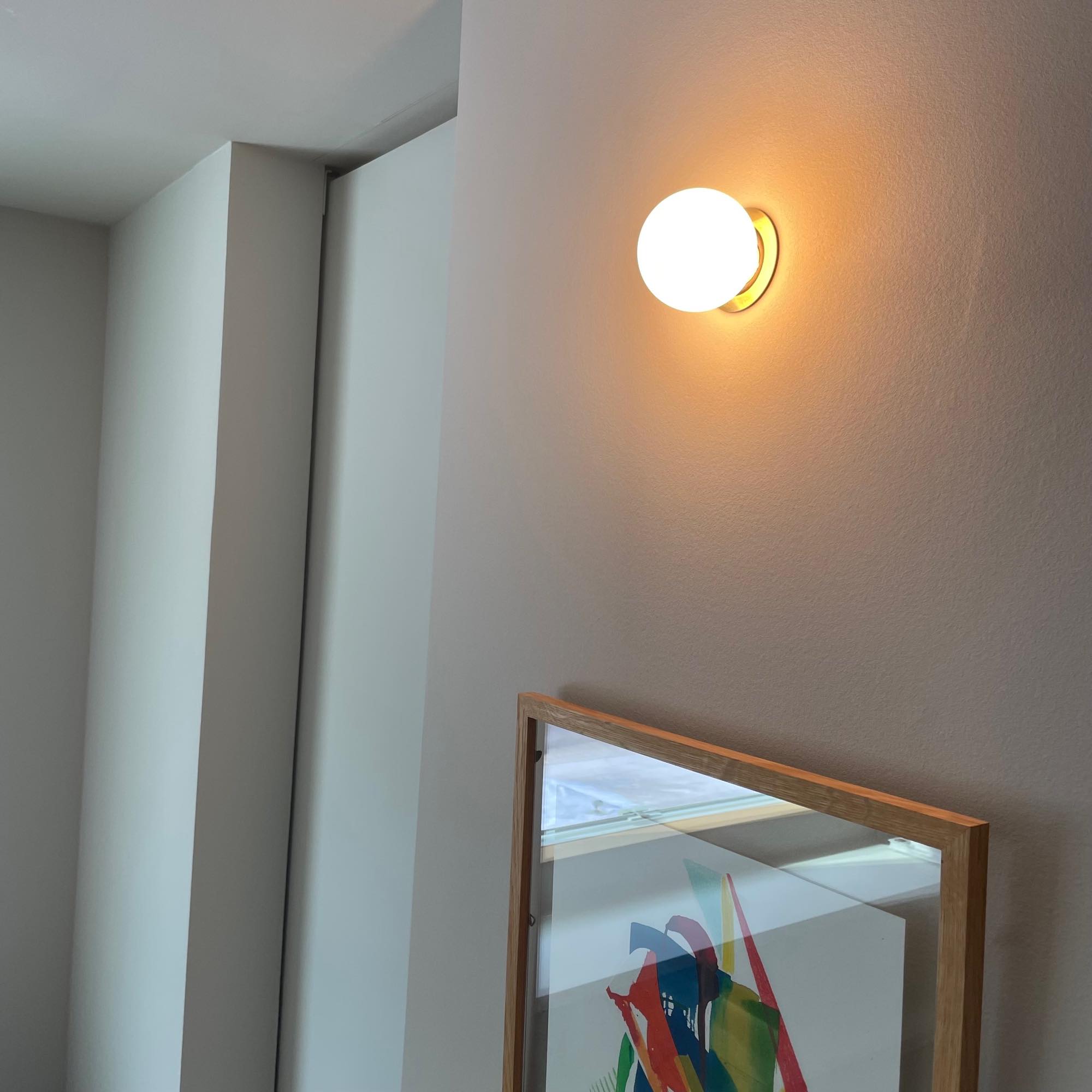 フロストLED電球 φ70(E26)50W相当 スノー 2700K電球色 | LT-BB008-11