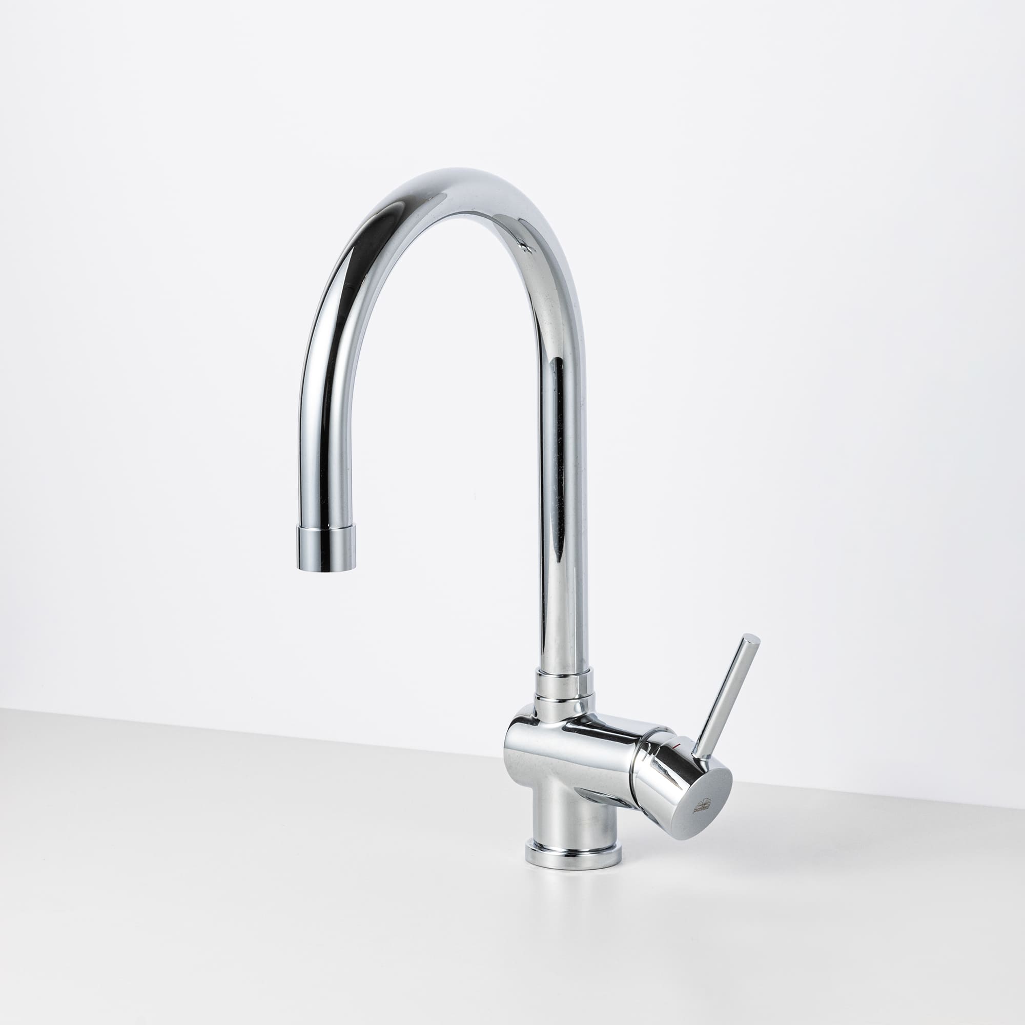 ハンドホース水栓 グースネック混合栓 クローム | KB-TP006-01-G141