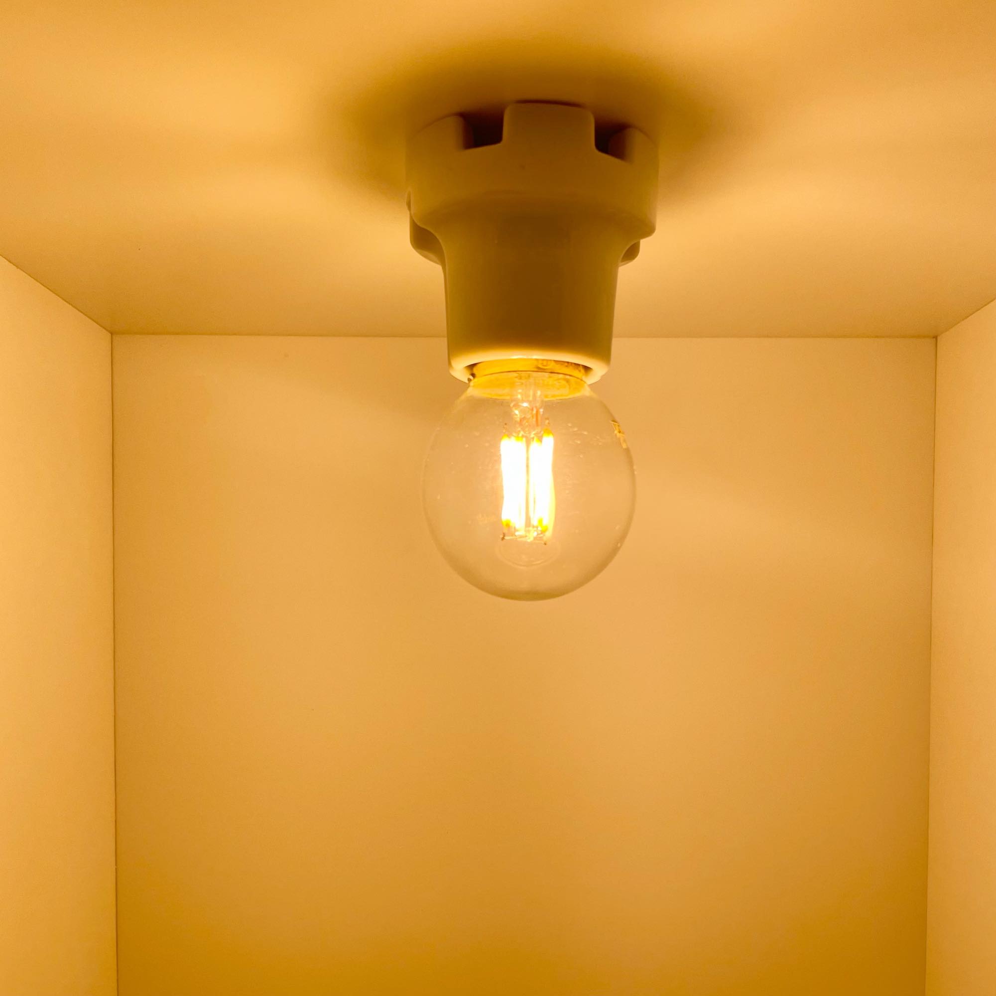 ビンテージLED電球 LEDボール50(E26)40W相当 2700K | LT-BB002-21-G141