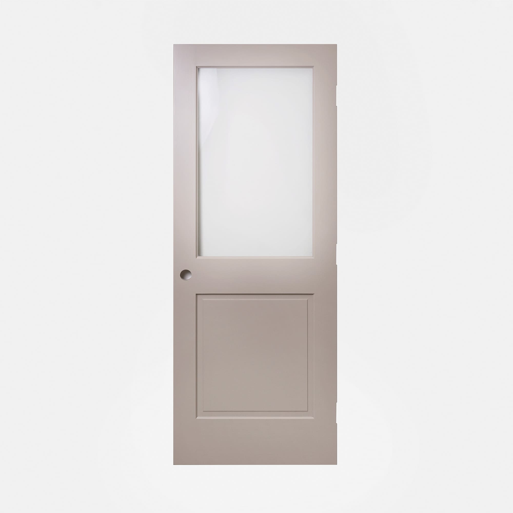 クラシックパネルドア 枠なし 2パネルガラス W712 | DW-DR015-04-G290