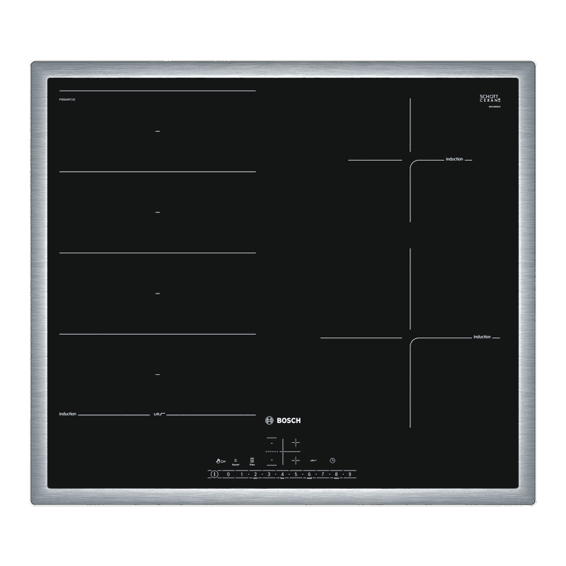 IHヒーター ガラストップ(BK) 4口 IH W600 グリルレス（200V） | KB