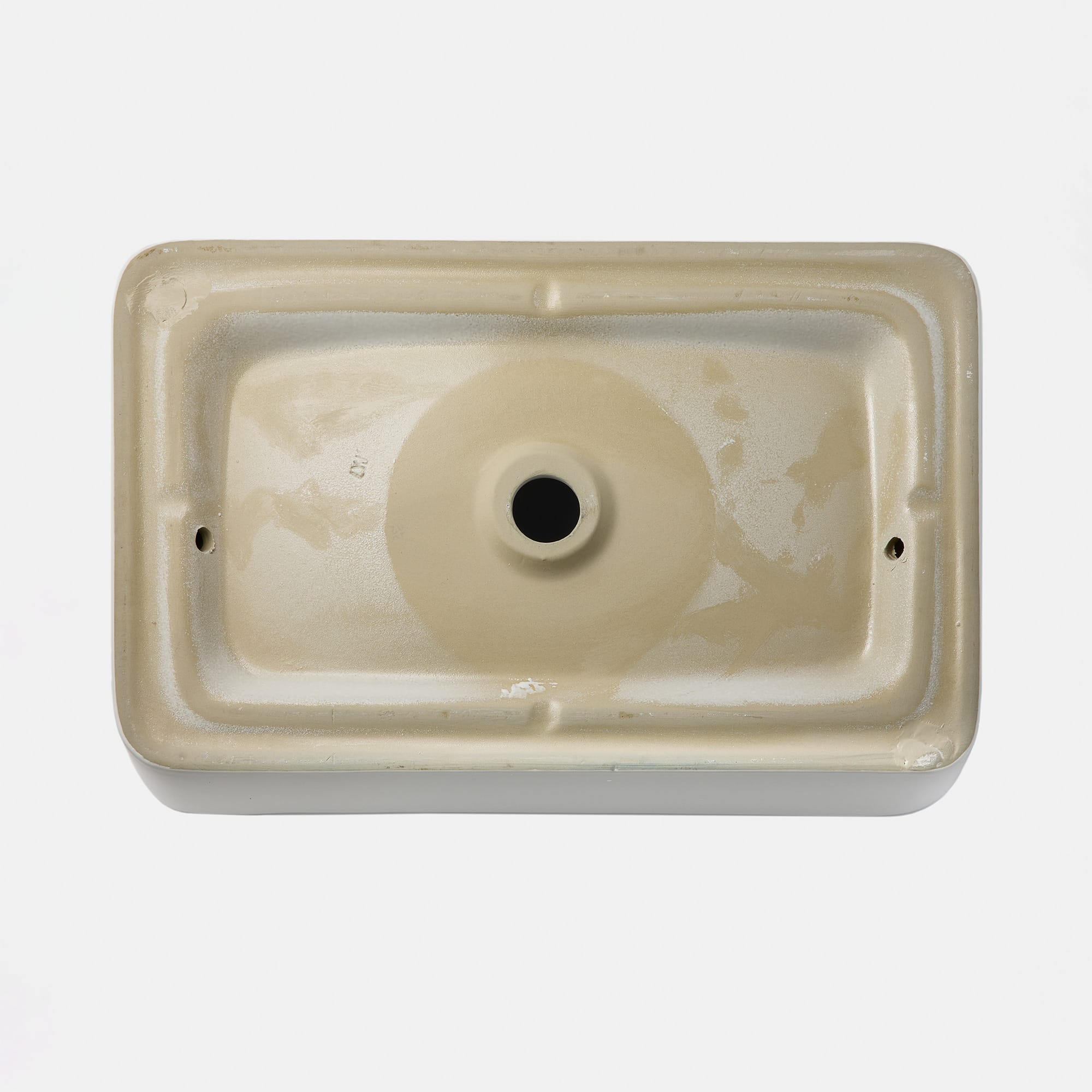 置き型洗面器 フチ厚め 角585 | KB-PR017-04-G173 | 洗面ボウル・洗面