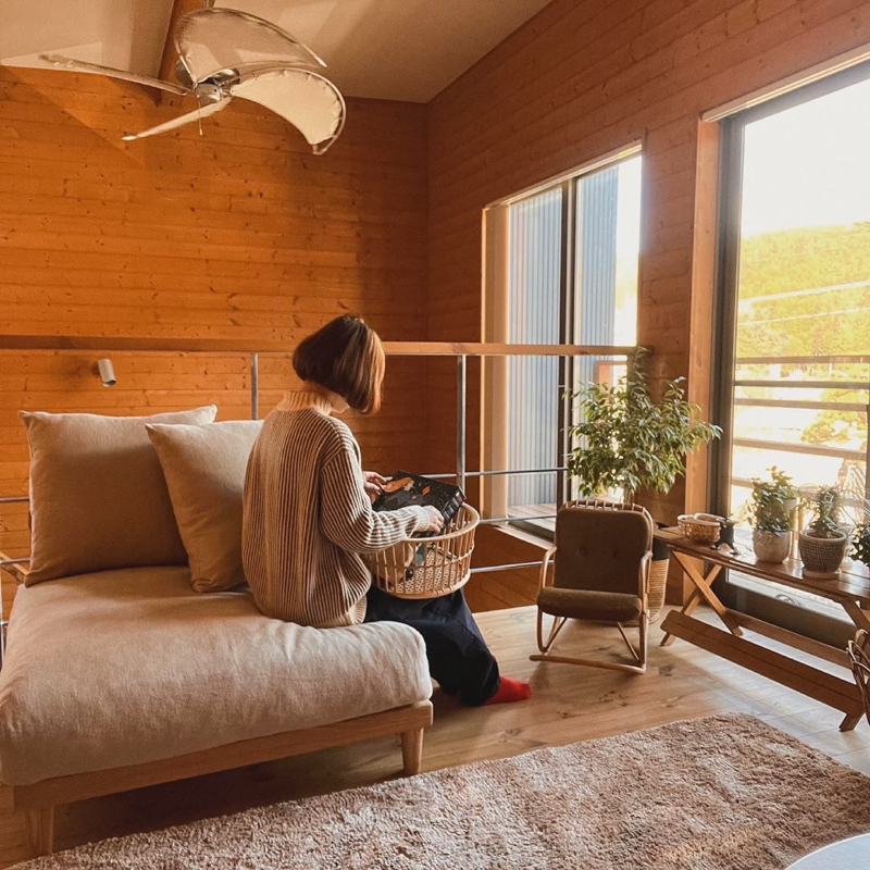 わたしの愛用品-組み合わせても単体でもフレキシブルな1.5人掛け