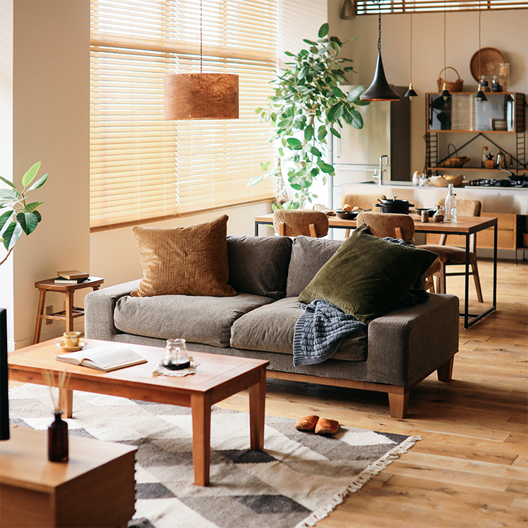 クッションカバー WIRY（60×60cm） ｜家具・インテリア通販 Re:CENO