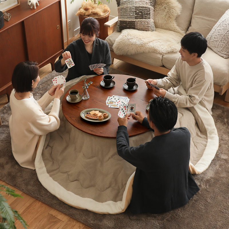 こたつテーブル FAM／RD 円形 直径90cmタイプ ｜家具・インテリア通販