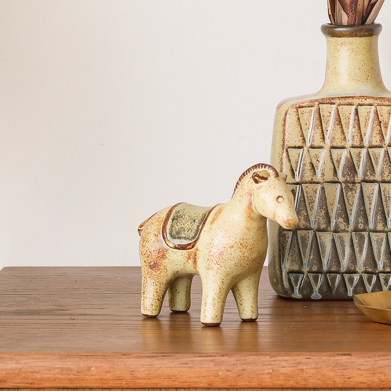動物オブジェ かしわ窯 Horse ｜家具・インテリア通販 Re:CENO(リセノ)