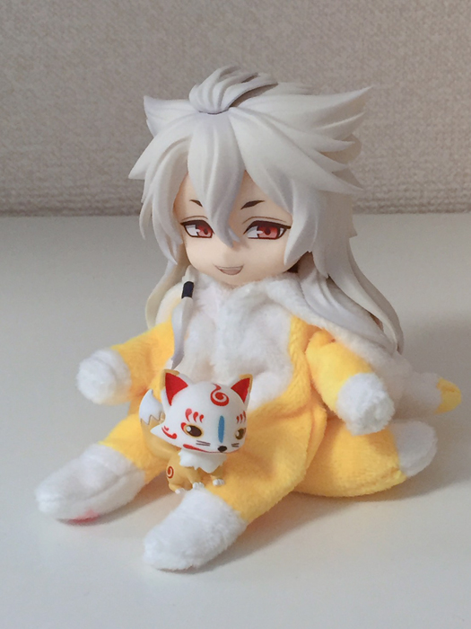 ねんどろいど】「きぐるみパジャマ（こんのすけ）」で遊んでみた