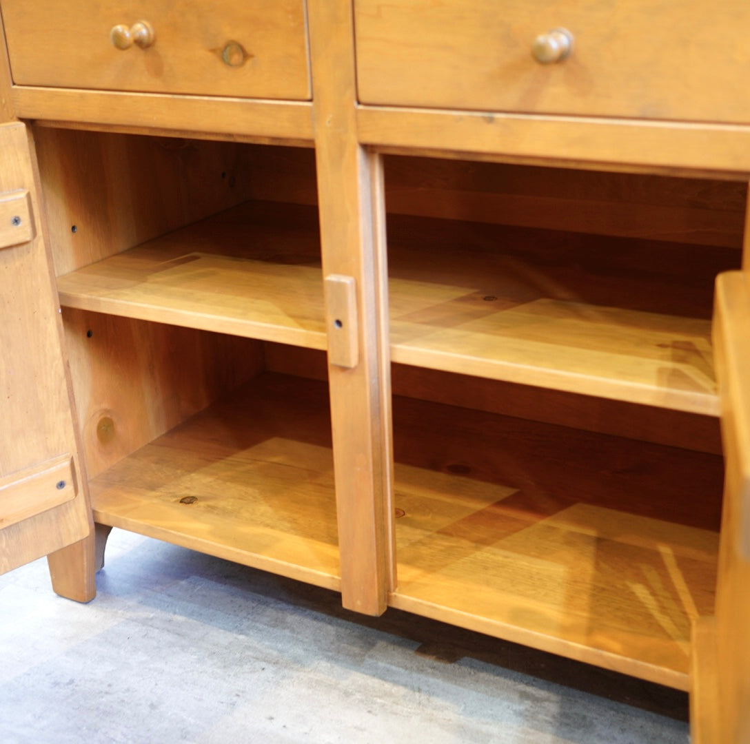 アンファン / Enfant カントリースタイル カップボード 食器棚 パイン