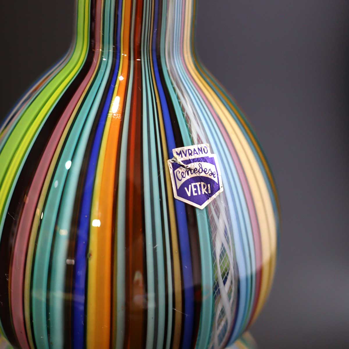 ヴェトリ / VETRI ムラーノガラス フラワーベース カラフル 鮮やか