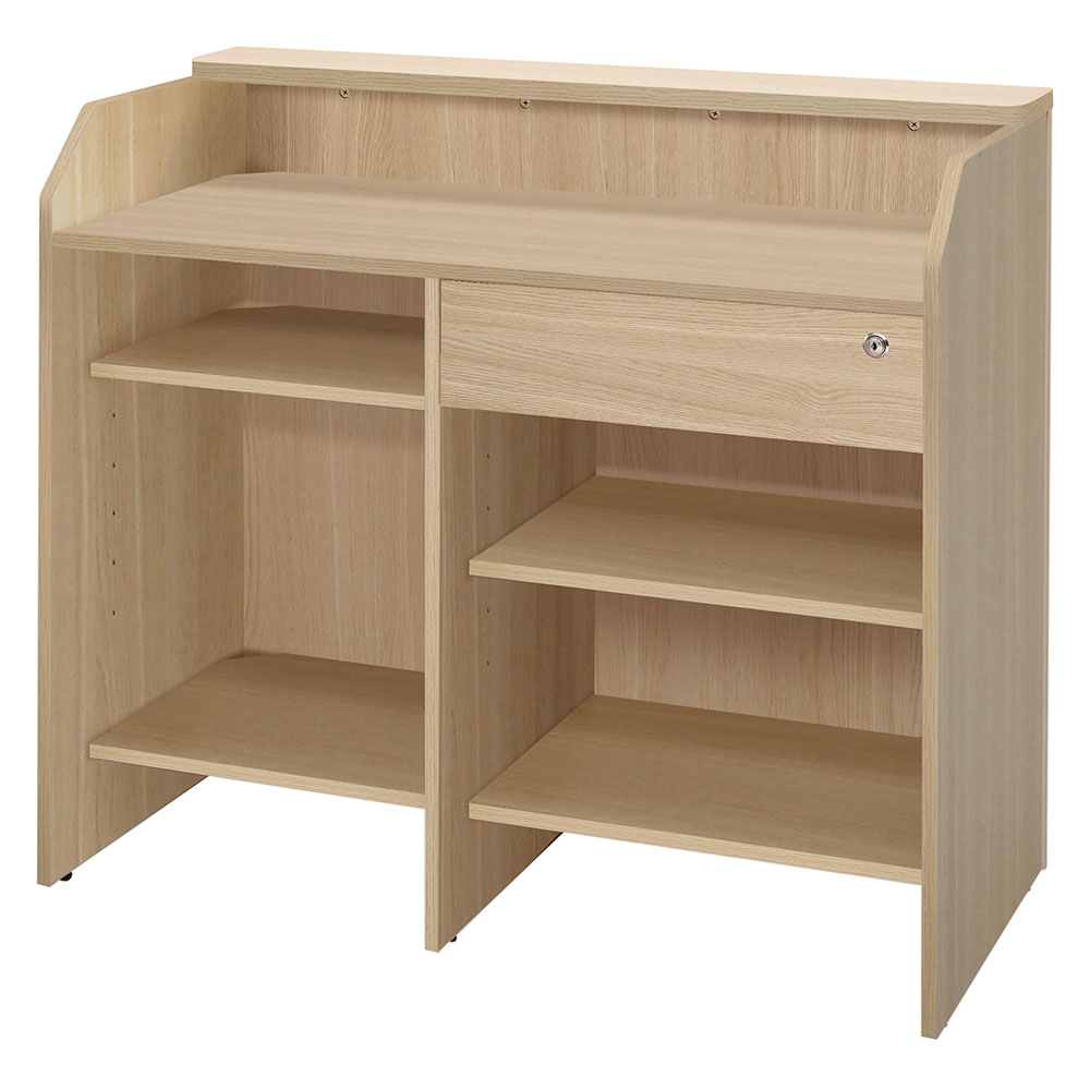 テンポ レジカウンター W1100 オーク RFTRC-11OA | オフィス