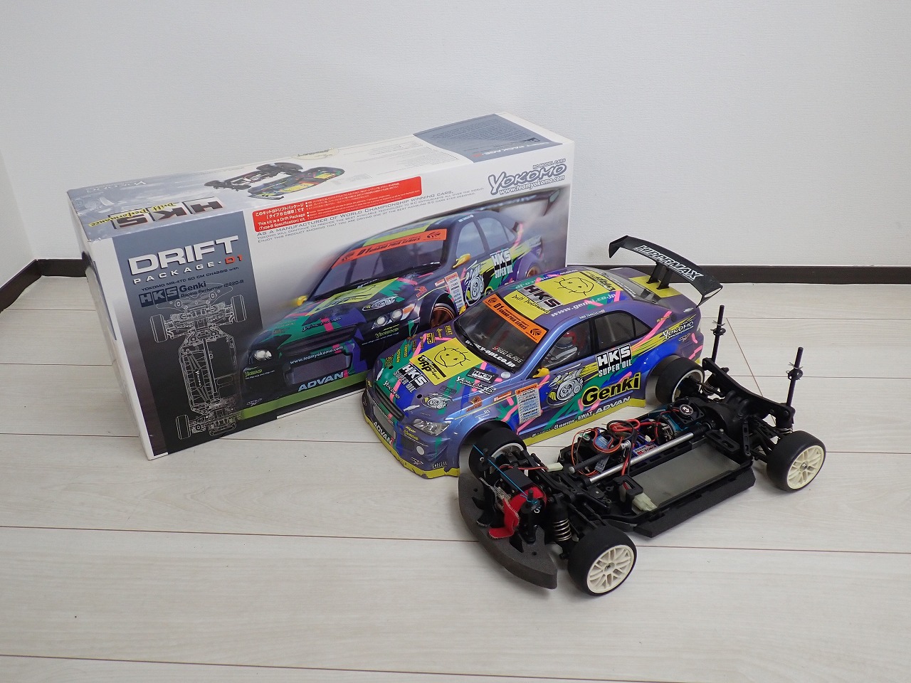 YOKOMO ヨコモ ドリフトパッケージ 1/10 MR-4TC SD CM 2005年 HKS