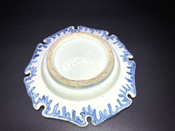 景徳鎮 製『古染付 皿』 ｜骨董品買取 緑和堂