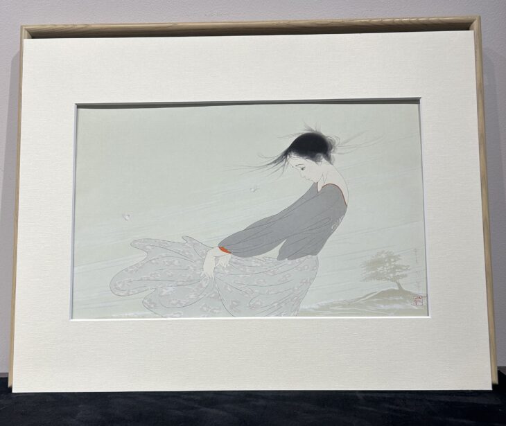 中島潔 作 『風のかなた 木版画』 買取価格相場｜骨董品買取 緑和堂