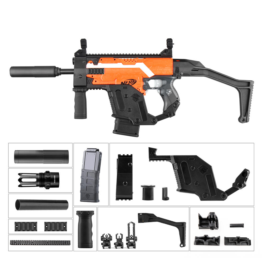 Worker Mod Imitation Kit Combo 11 Items for Nerf N-Strike Stryfe