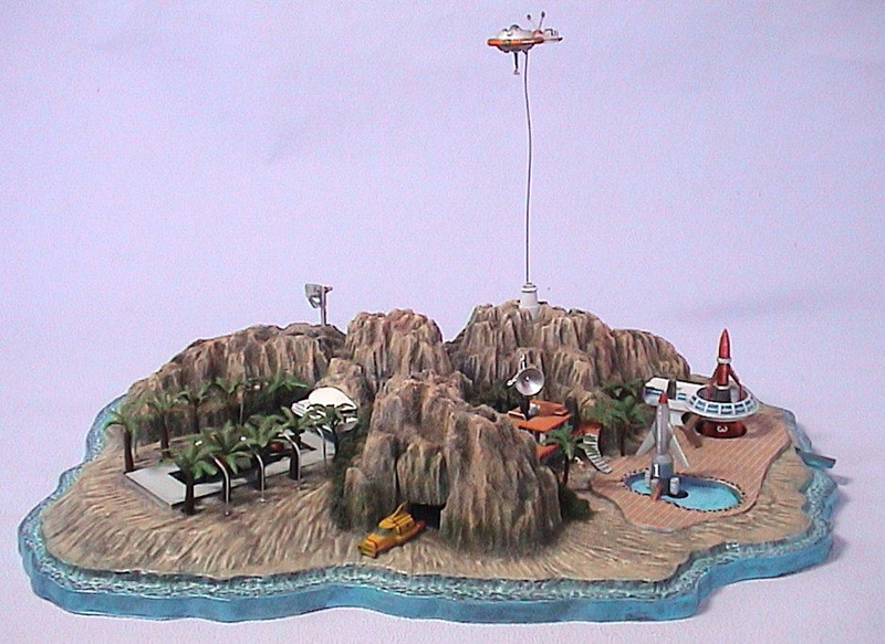 サンダーバード秘密基地 イマイ