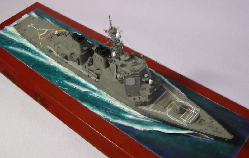 誌上個展 みょうこう イージス護衛艦 1/350：ピットロード