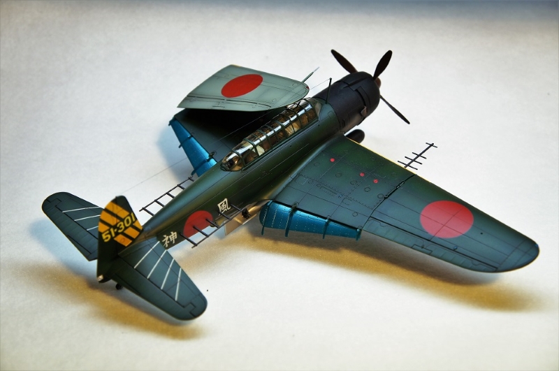 艦上攻撃機 天山(ハセガワ 1/48) 飛行機プラモデル製作