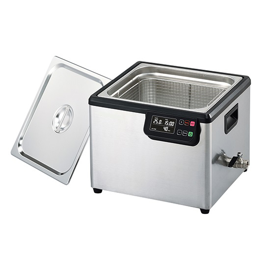 ステンレス製超音波洗浄器（二周波）2L/M585CD-36747A-2L | シロ産業 |