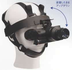 ゴーグル型暗視スコープ/M138VS7-2HDH/測定/包装/物流/専門