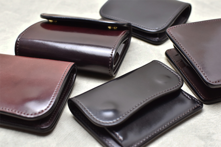 シェルコードバン（マーブル）を使用した革小物について 1 | WILDSWANS