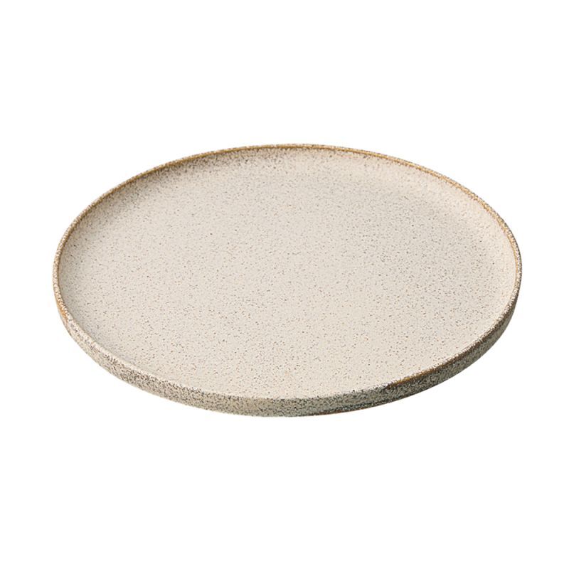 EARTH】27cm切立フラットプレート 白 - とうしょう窯