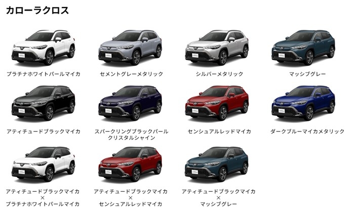 徹底比較】新型カローラクロスとヤリスクロスの違いは何？ | トヨタ