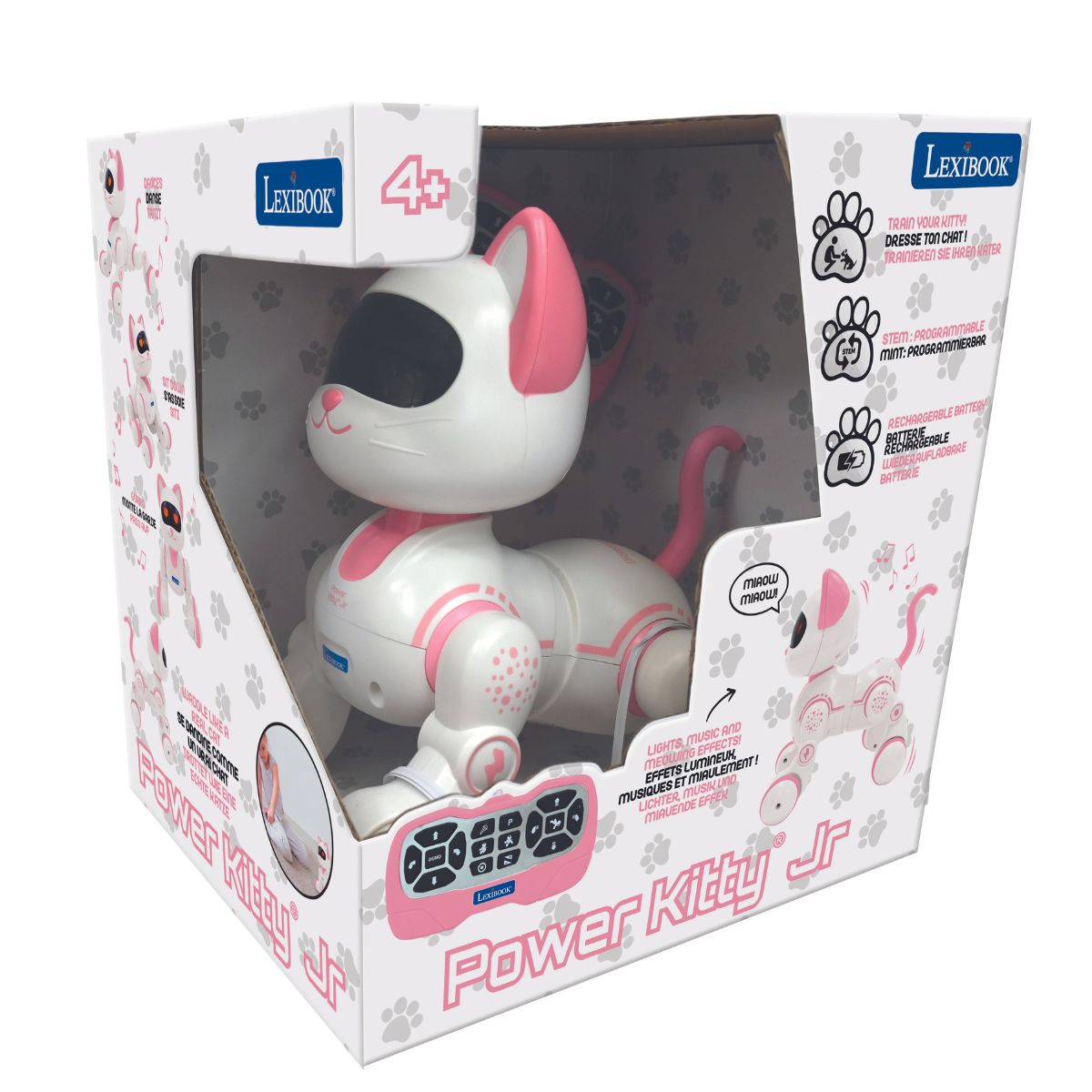 LEXIBOOK Power Kitty® Junior – My robotic cat with programming