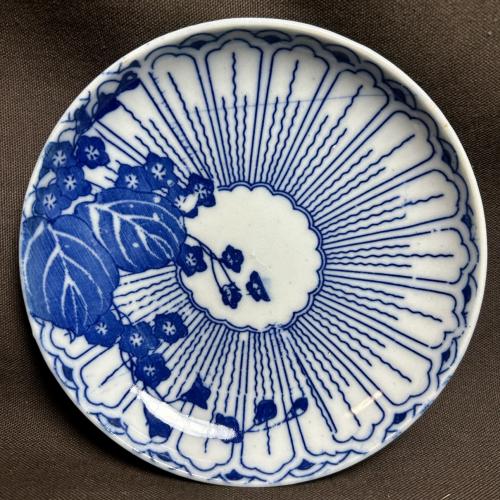 桐図印判小皿 /2022│埼玉県熊谷市のの骨董品専門店「雑貨とちや