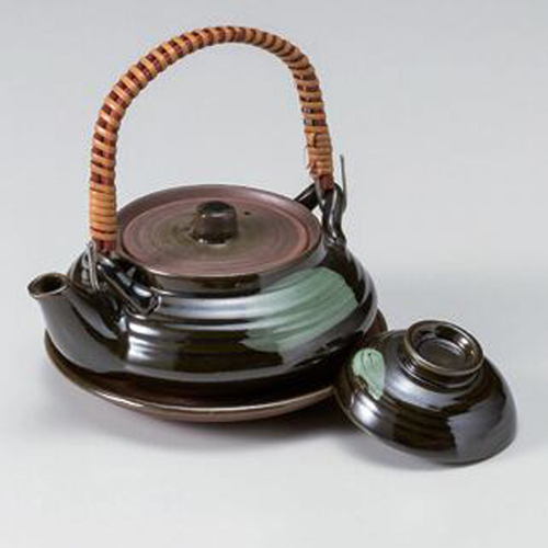 織部平型土瓶むし（耐熱）(土瓶むし)|食器通販の陶磁庵