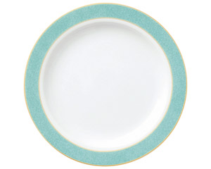 エメラルドグリーン 7.5吋ケーキ皿(丸平皿・プレート Sサイズ)|食器