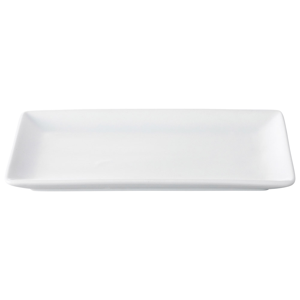 スタイル 白20cm長角皿(洋食器 長角皿Sサイズ)|食器通販の陶磁庵