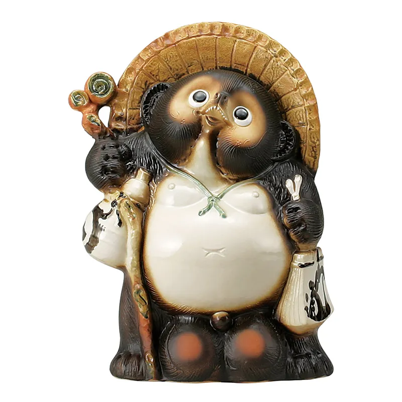 6号ひねり狸メス(雑貨・インテリア・神仏具,インテリア・飾り)|食器