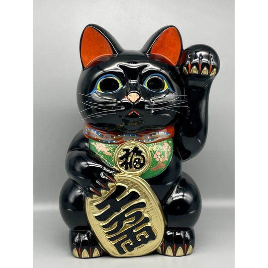 招き猫 黒 カテゴリ商品一覧│株式会社梅月冨本人形園｜元祖招き猫の店