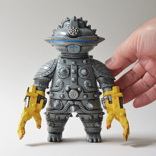Sofubi TOMODACHI First machine Power hand (Original Gray) | 多肉